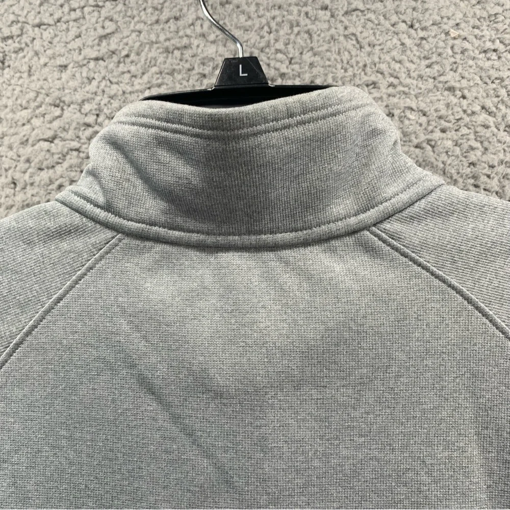 The North Face Canyonlands 1/2 Zip Pullover Shirt Mens Size Large Gray Zip Logo